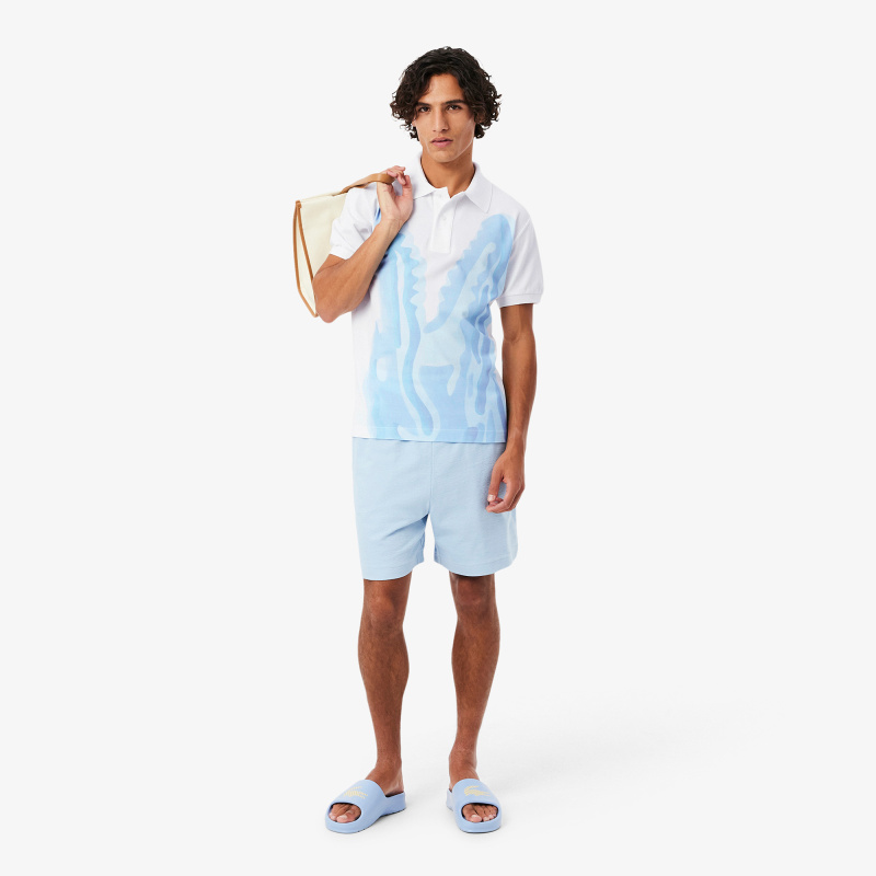 Мужское хлопковое поло Lacoste