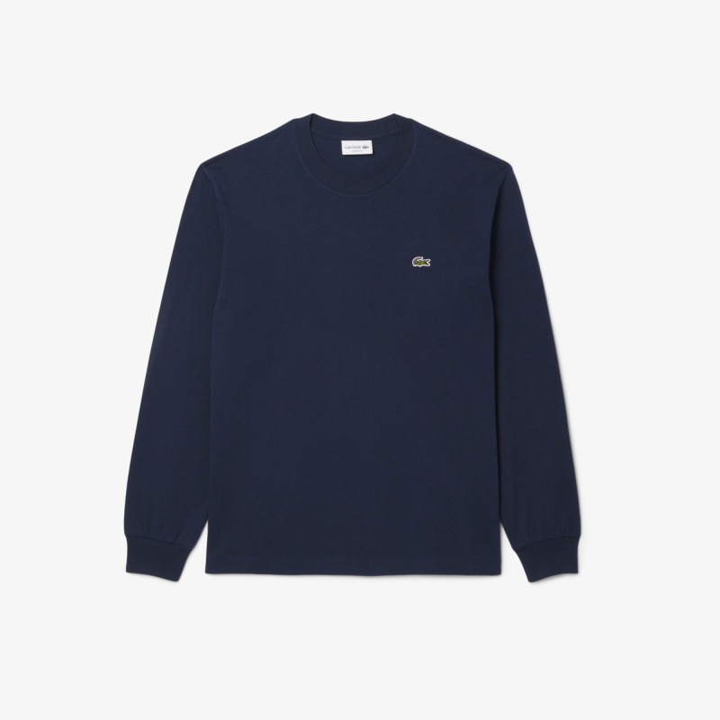 Мужской лонгслив Lacoste из хлопка
