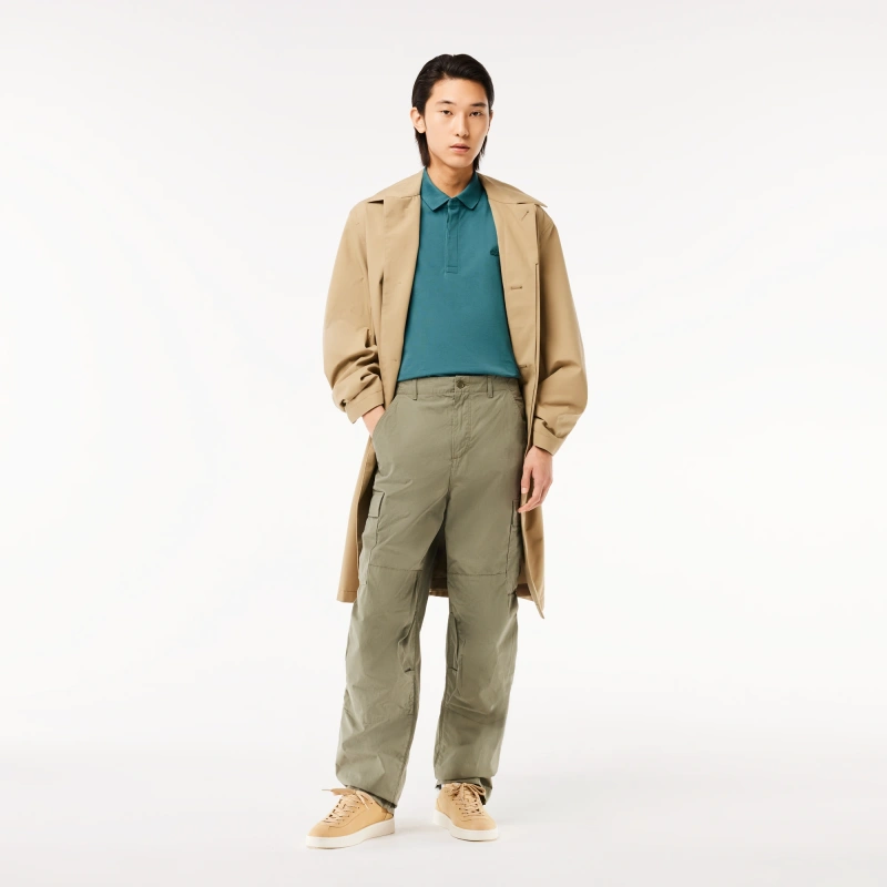 Мужское поло Lacoste PARIS стандартного кроя