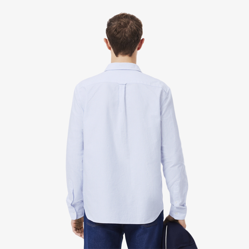 Мужская хлопковая рубашка Lacoste