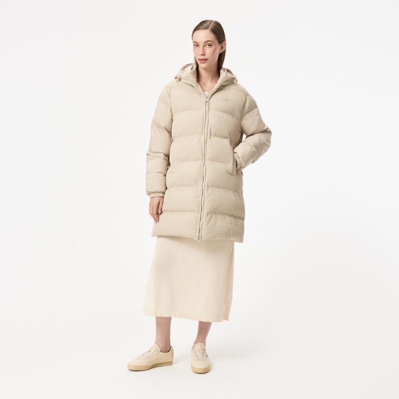 Женский короткий пуховик Lacoste