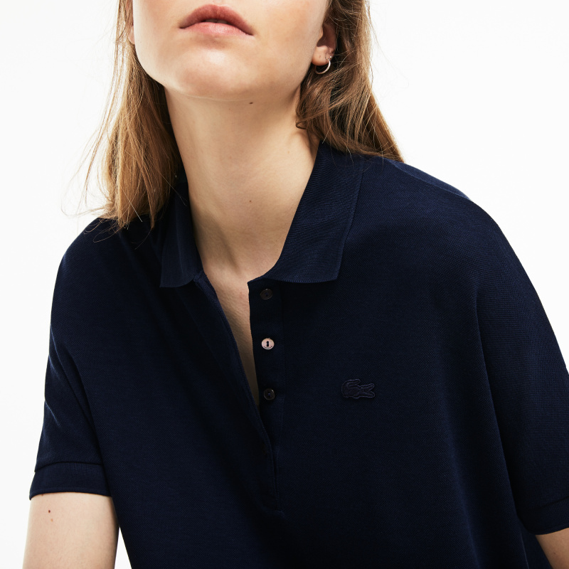 Женское поло Lacoste
