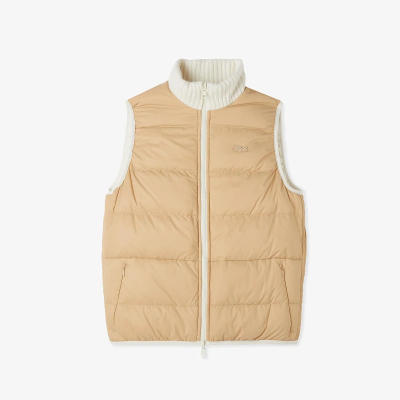 Женский утепленный двусторонний жилет Lacoste