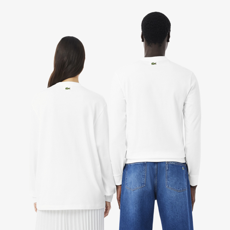 Хлопковая футболка Lacoste