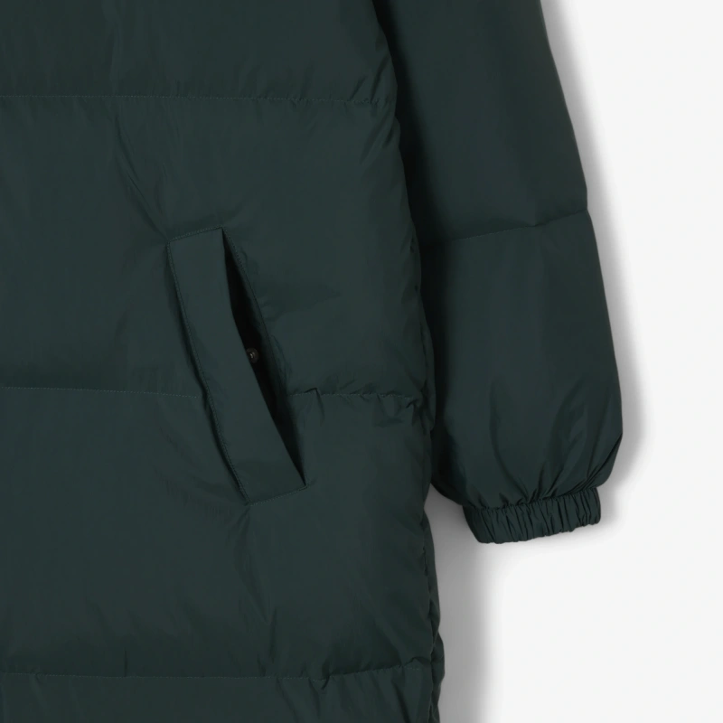 Женская парка Lacoste с капюшоном