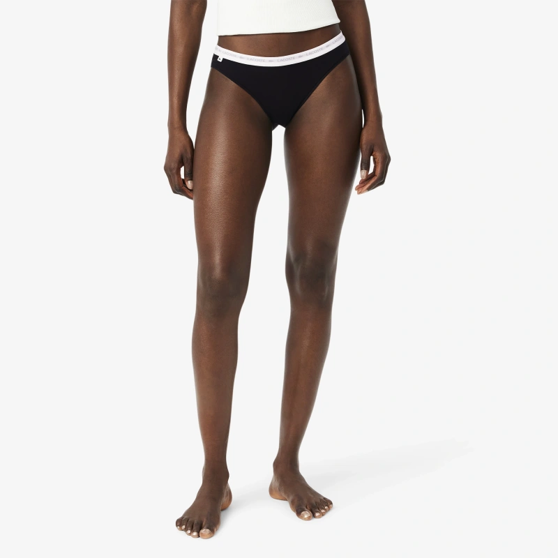 Женские трусы Lacoste из эластичного хлопка (3ед.)