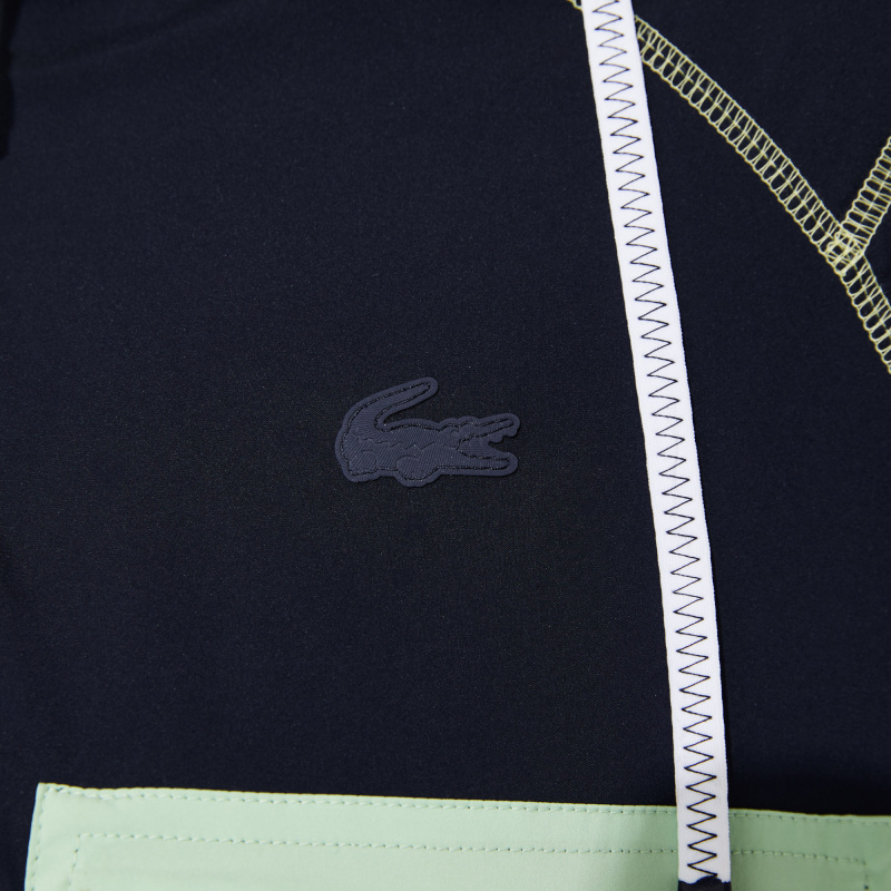 Женская ветровка Lacoste с капюшоном