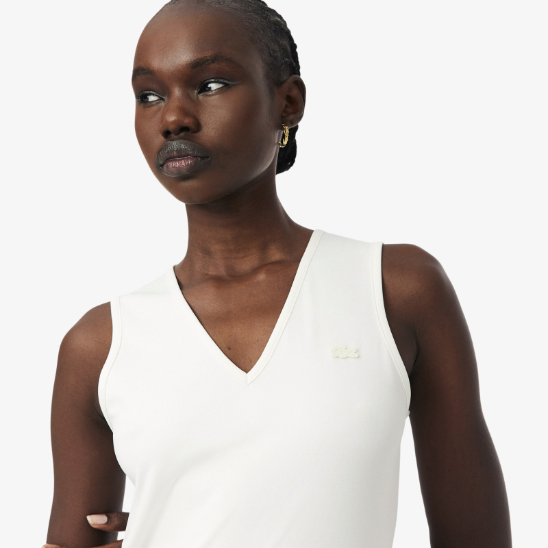 Платье Lacoste стандартного кроя с длинными рукавами и поясом