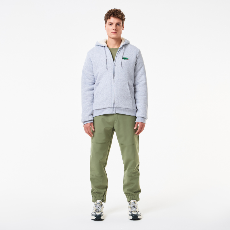 Мужская утеплённая толстовка Lacoste на молнии