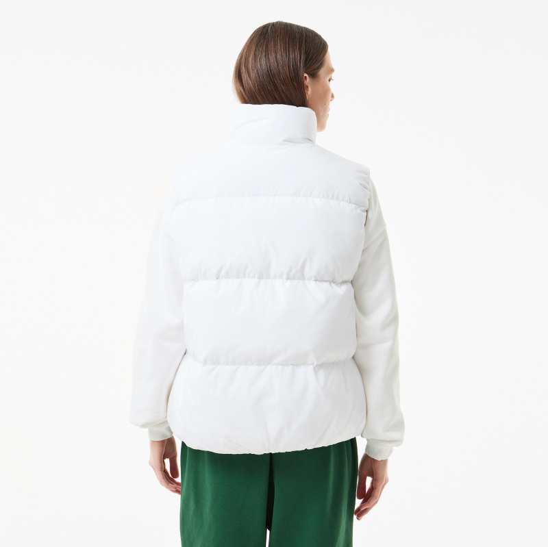 Женский жилет Lacoste с наполнением из смеси пуха и пера