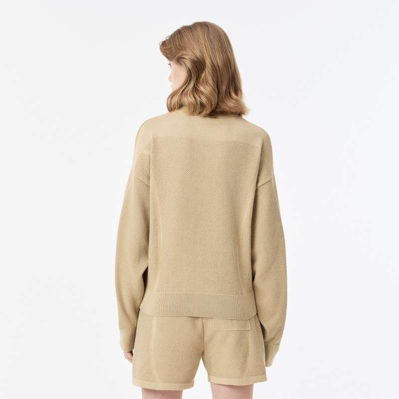 Женский свитер Lacoste из смеси хлопка
