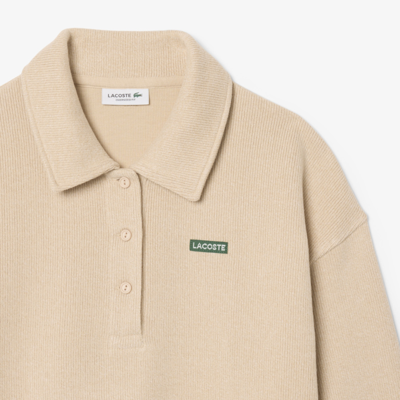 Женская хлопковая толстовка Lacoste