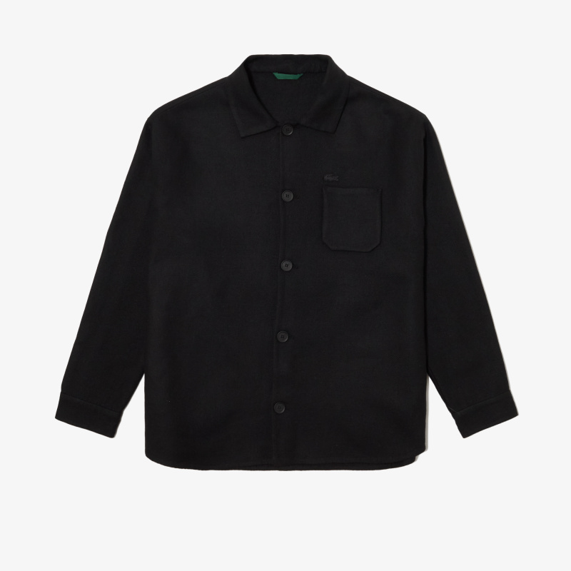 Мужская куртка Lacoste из смеси с овечьей шерстью