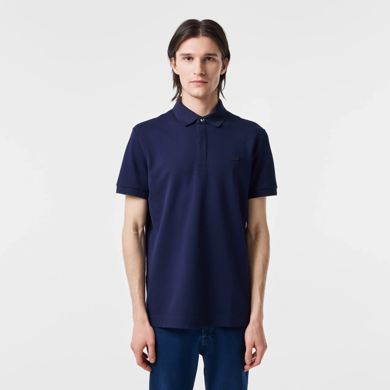 Мужское поло Lacoste PARIS стандартного кроя