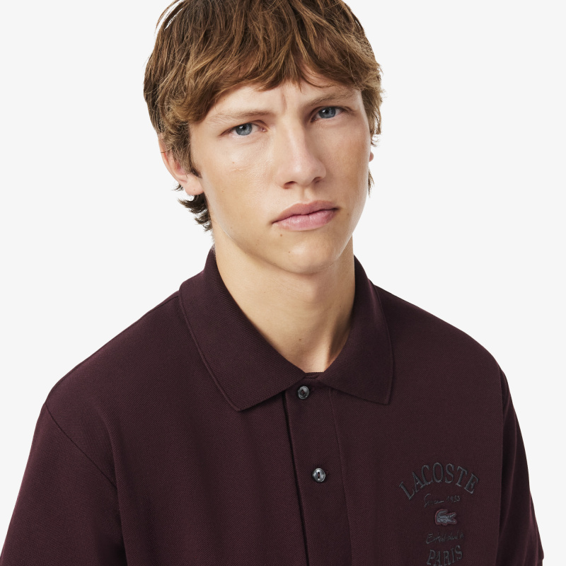 Мужское поло Lacoste