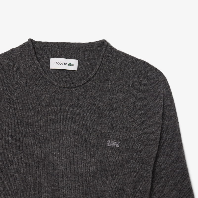 Бесшовное шерстяное платье Lacoste