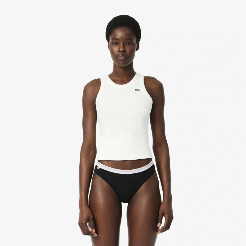 Женские трусы Lacoste из эластичного хлопка (3шт.)