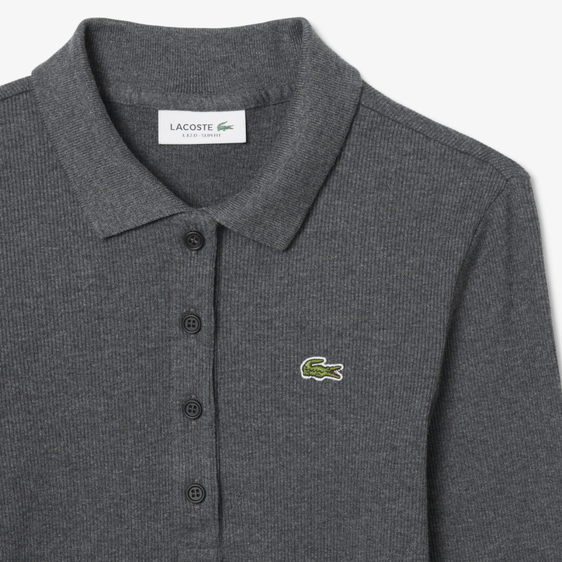 Женское поло Lacoste приталенного кроя L.12.D