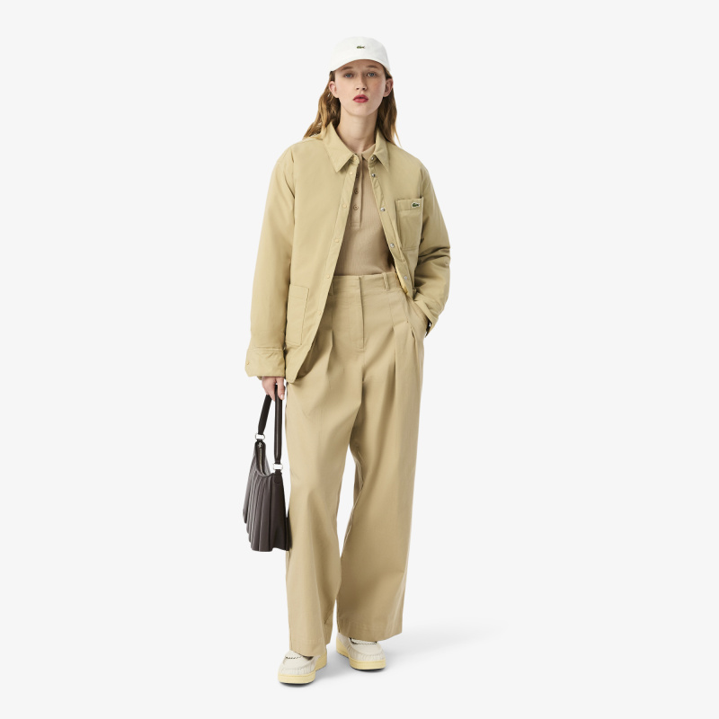 Женское поло Lacoste приталенного кроя из органического хлопка