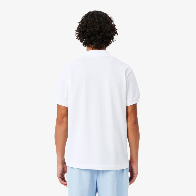 Мужское хлопковое поло Lacoste