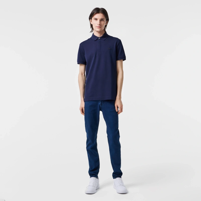 Мужское поло Lacoste PARIS стандартного кроя