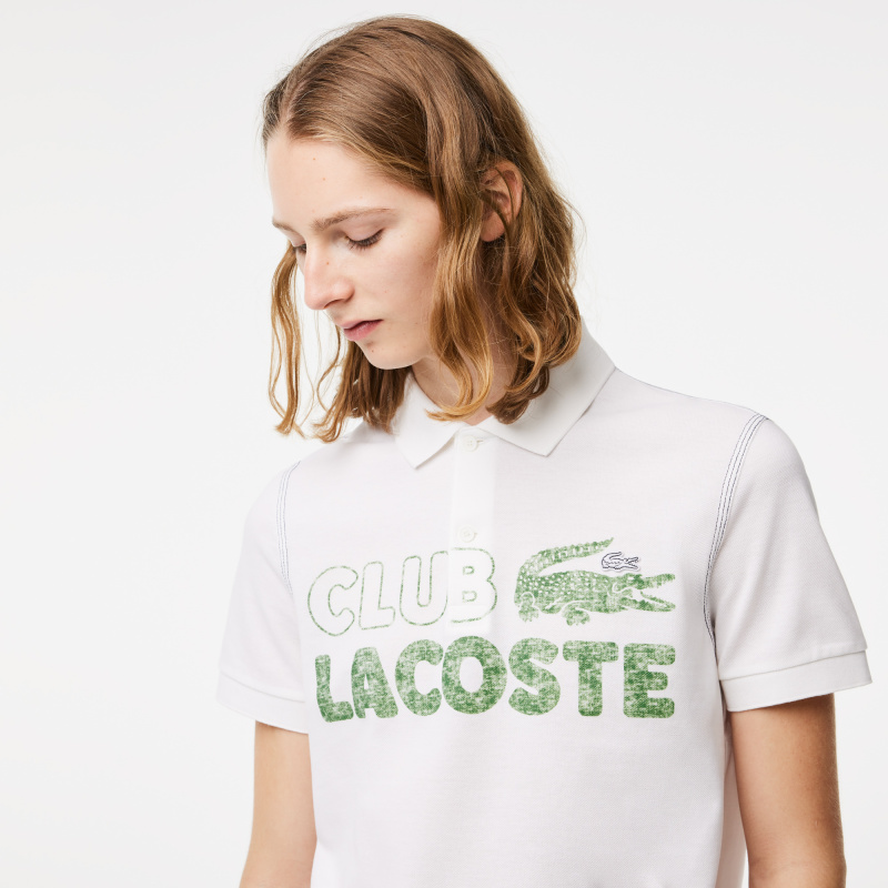Мужское поло Lacoste из органического хлопка