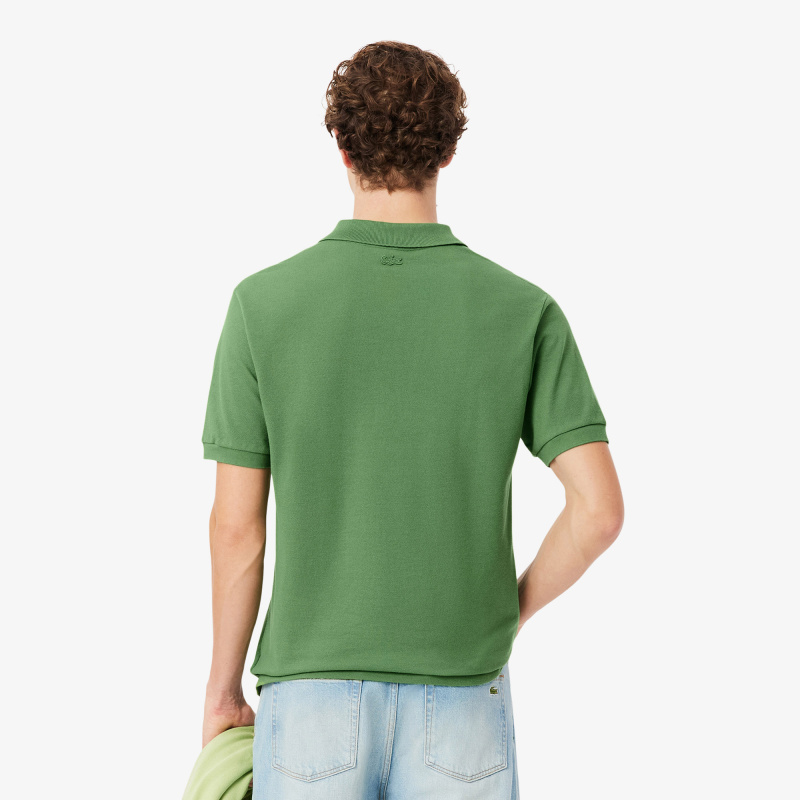 Мужское хлопковое поло Lacoste