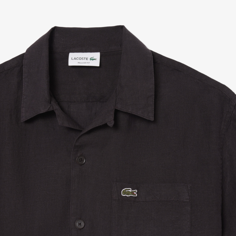 Мужская рубашка Lacoste из льна