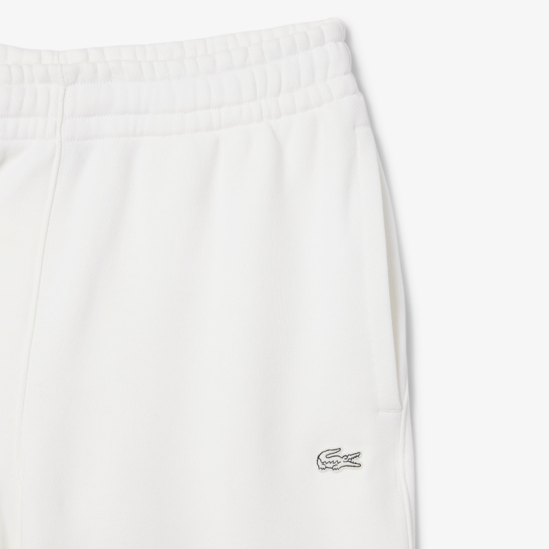 Спортивные хлопковые брюки Lacoste унисекс свободного кроя