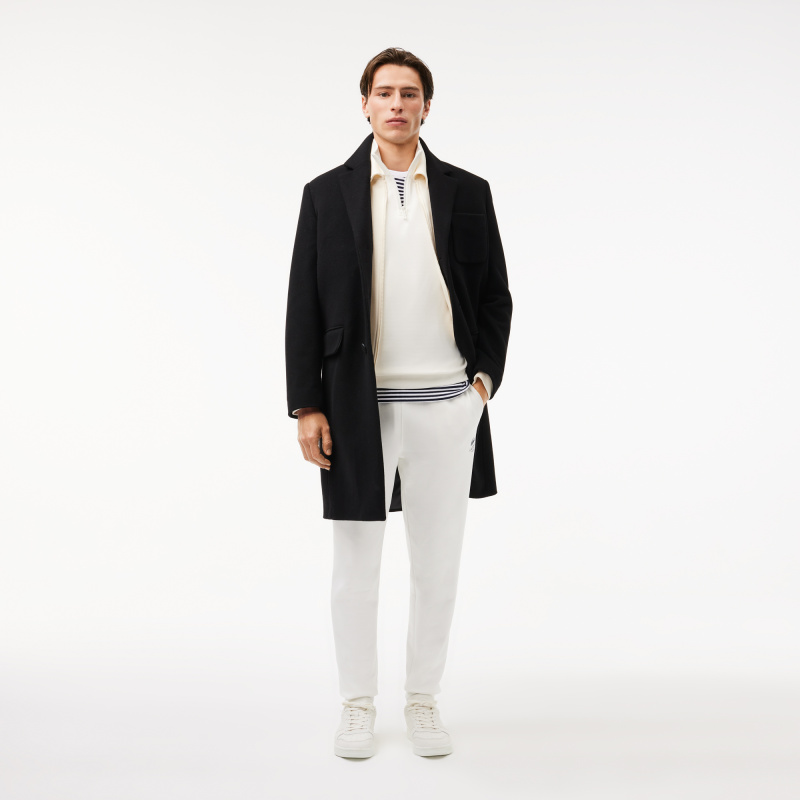 Свитшот Lacoste унисекс с застежкой-молнией с высоким воротом