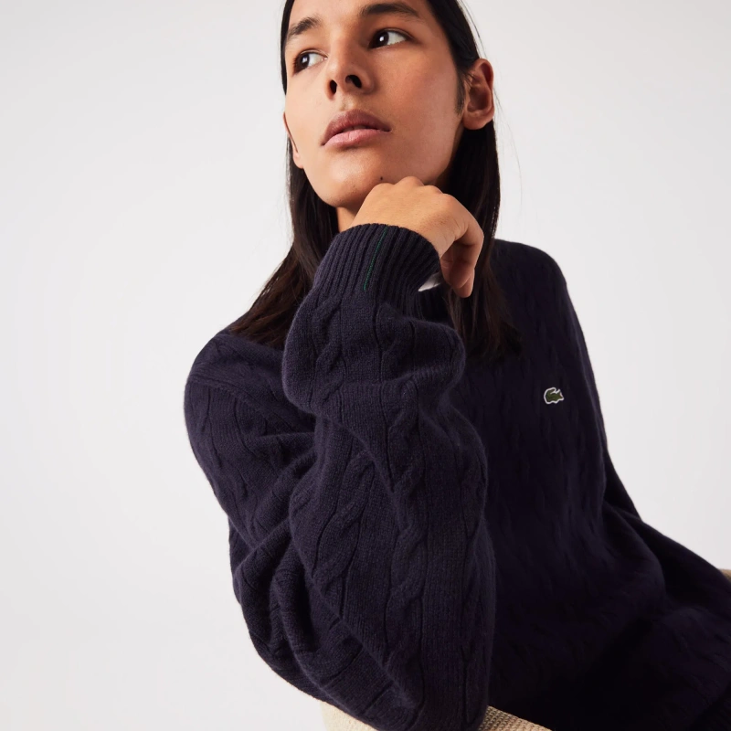 Мужской шерстяной свитер Lacoste