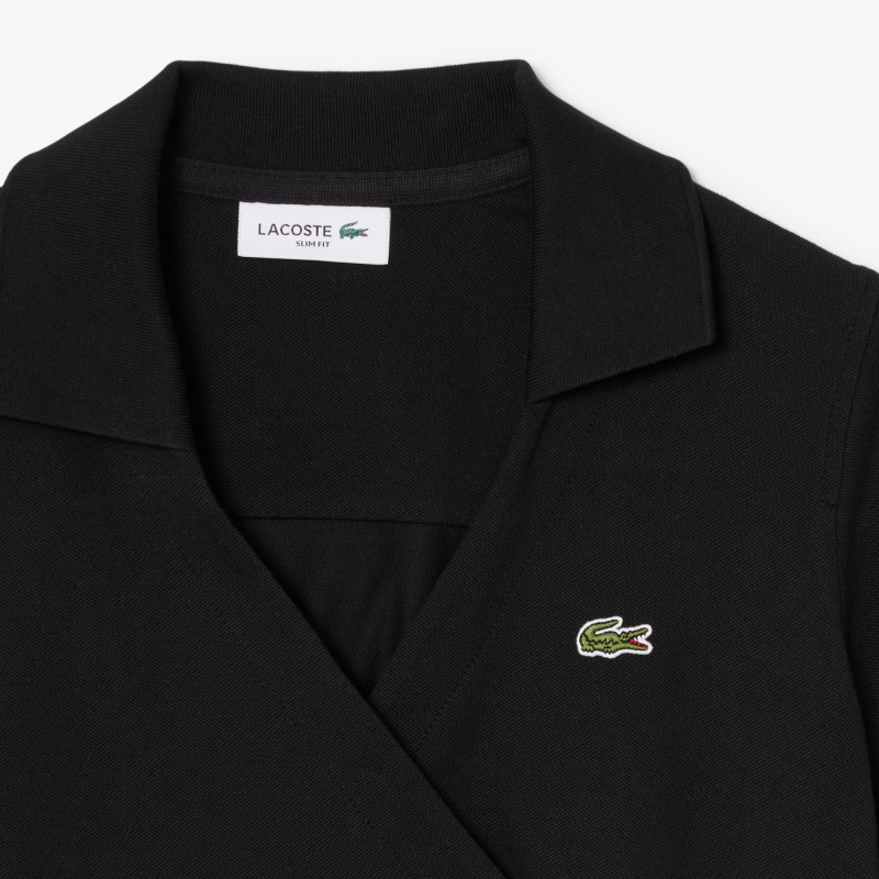 Женское хлопковое поло Lacoste