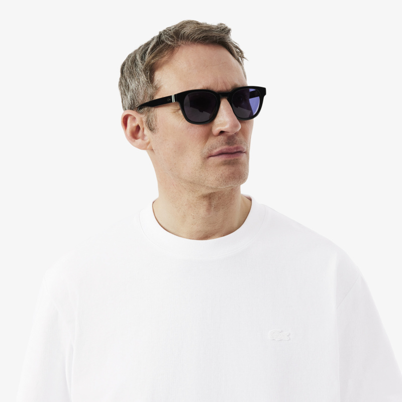 Мужская хлопковая футболка Lacoste