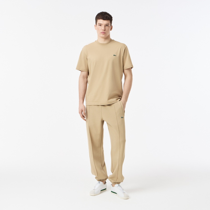 Мужская хлопковая футболка Lacoste с коротким рукавом